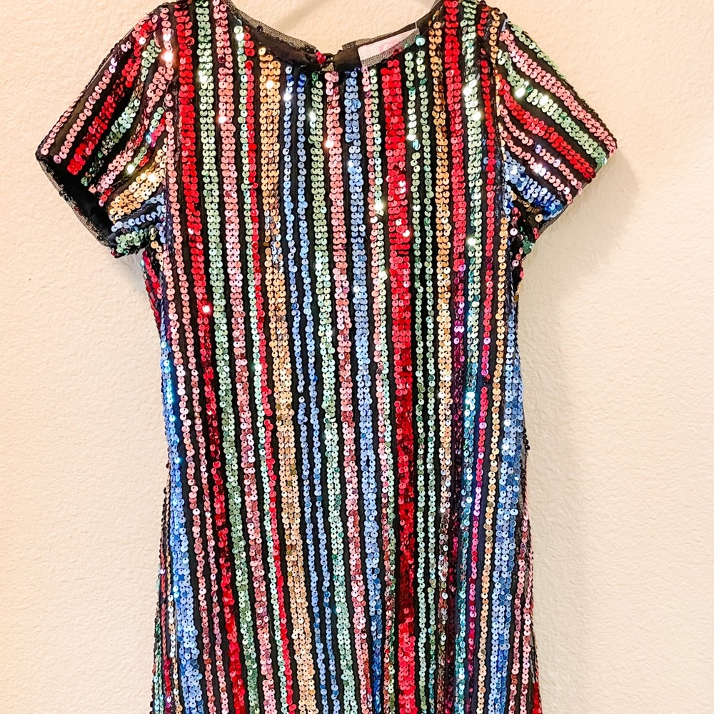 Girls Gianni Bini Sequin Dress